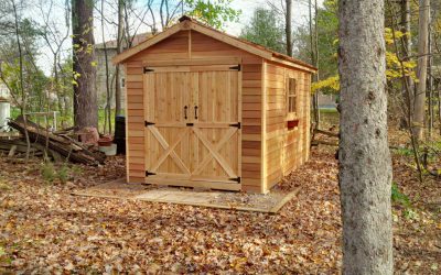 Cedar Shed Site Preparation